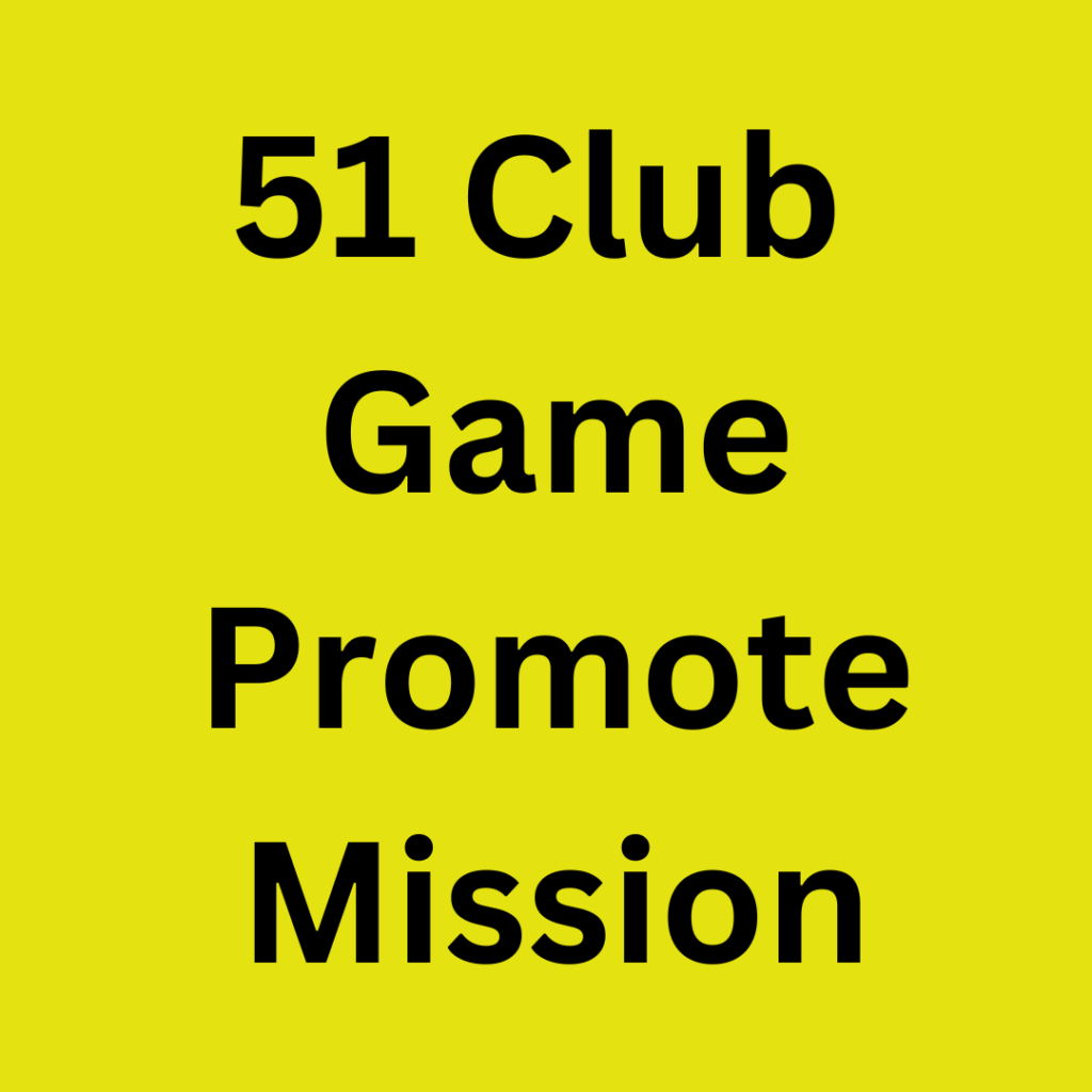 51 club games promote mission